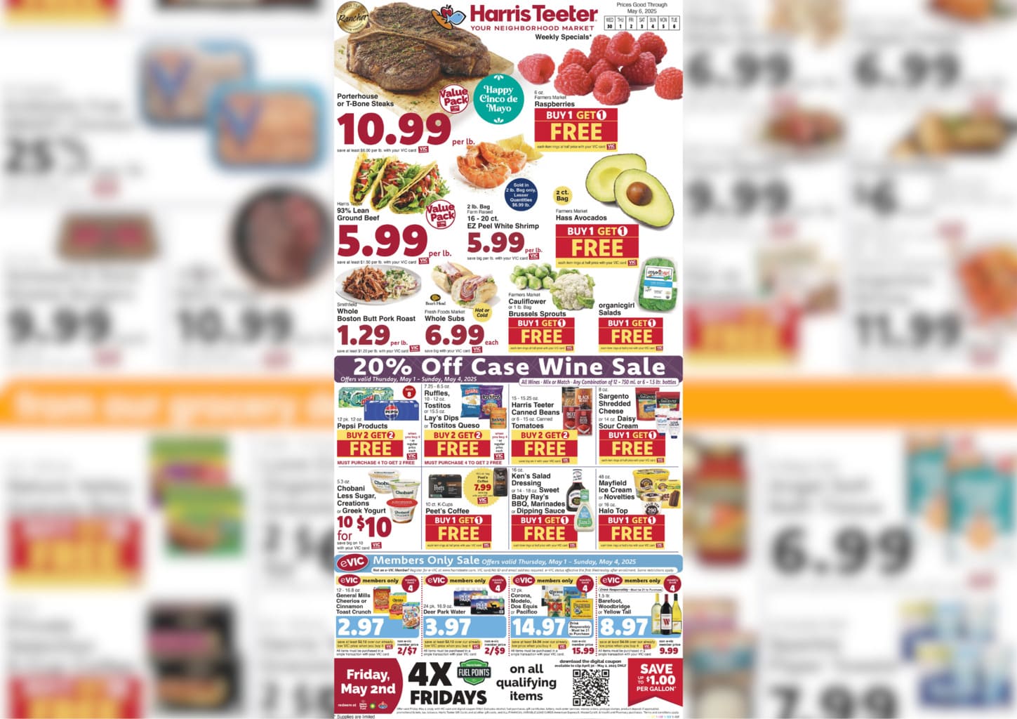Harris Teeter Weekly Ad from 4/30/25 to 5/6/25